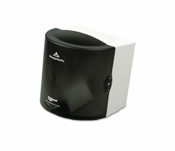 GEP58201 Center Pull Hand Towel Dispenser, 10-7/8w x 10-3/8d x 11-1/2h, Smoke By GEORGIA PACIFIC