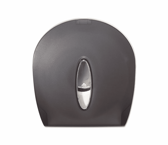 GEP59009 Jumbo Jr. Bathroom Tissue Dispenser, 10.61 x 5.39 x 11.29, Translucent Smoke By GEORGIA PACIFIC