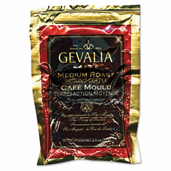GEV39139 Medium Roast Coffee, 2.5 oz. Packet, 24/Carton By GEVALIA