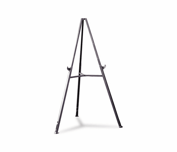 GHE19250 Triumph Display Easel, Adjust 36" to 62" High, Gray By GHENT MANUFACTURING, INC