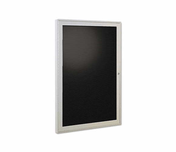 GHEPA13624BBK Enclosed Letterboard, 36 x 24 By GHENT MANUFACTURING, INC