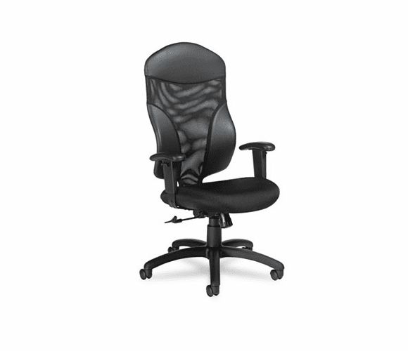 GLB19504 Tye Mesh Management Series High-Back Swivel/Tilt Chair, Black By GLOBAL INDUSTRIES, INC.