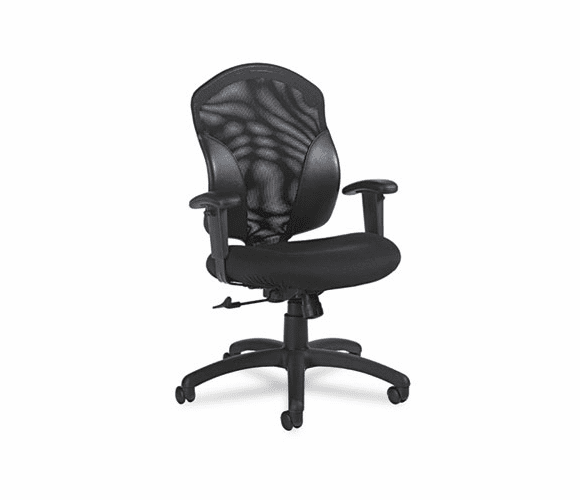 GLB19514 Tye Mesh Management Series Mid-Back Swivel/Tilt Chair, Black By GLOBAL INDUSTRIES, INC.
