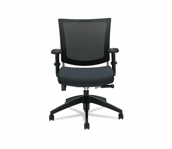 GLB2738MBBKS111 Graphic Medium Posture Mesh Back Chair, Black Base/Frame, Graphite Seat By GLOBAL INDUSTRIES, INC.