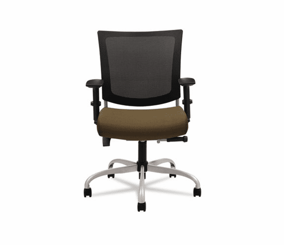 GLB2738MBTUS103 Graphic Medium Posture Mesh Back Chair, Tungsten Frame/Base, Barley Fabric Seat By GLOBAL INDUSTRIES, INC.