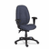 GLB31403BKPB08 Malaga Series High-Back Multi-Tilter Chair, Acrylic/Polyester, Ocean By GLOBAL INDUSTRIES, INC.