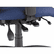 GLB31403BKPB08 Malaga Series High-Back Multi-Tilter Chair, Acrylic/Polyester, Ocean By GLOBAL INDUSTRIES, INC.