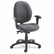 GLB31413BKPB04 Malaga Low-Back Multi-Tilter Swivel Chair, Acrylic/Polyester, Stone By GLOBAL INDUSTRIES, INC.