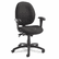 GLB31413BKPB09 Malaga Low-Back Multi-Tilter Swivel Chair, Acrylic/Polyester, Asphalt By GLOBAL INDUSTRIES, INC.