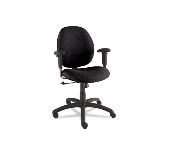 GLB31443NBKS110 Graham Pneumatic Ergo-Tilter Swivel/Tilt Chair, Black Fabric By GLOBAL INDUSTRIES, INC.