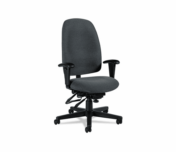 GLB32173NBKPB04 Granada Series High-Back Multi-Tilter Chair, Polypropylene Fabric, Gray By GLOBAL INDUSTRIES, INC.