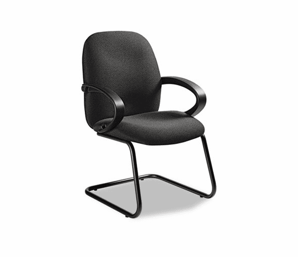 GLB4565BKIM11 Enterprise Series Side Arm Chair, Olefin Fabric, Gray By GLOBAL INDUSTRIES, INC.