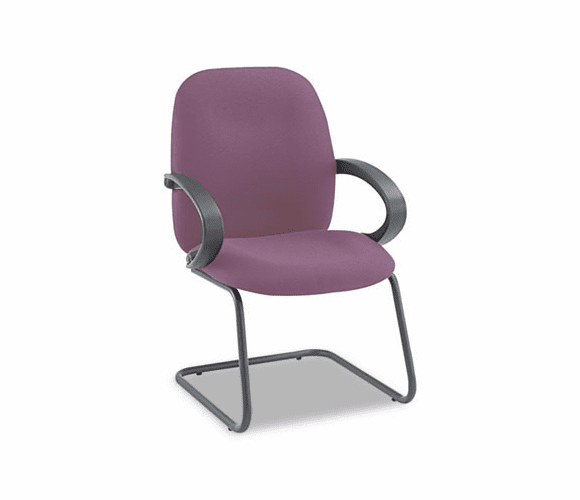 GLB4565BKIM52 Enterprise Series Side Arm Chair, Olefin Fabric, Burgundy By GLOBAL INDUSTRIES, INC.