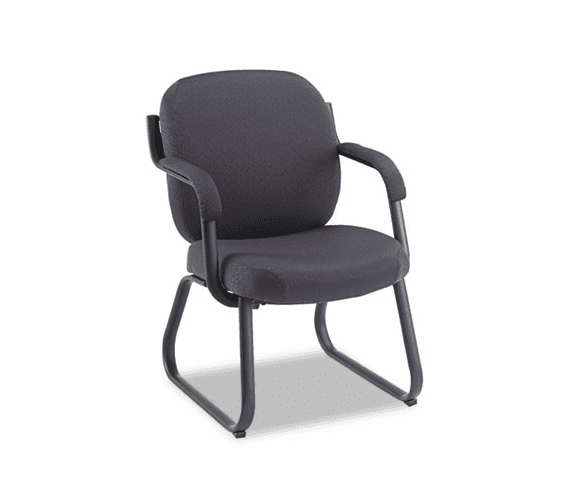 GLB4735BKST11 Guest Arm Chair, 21-1/4 x 19-1/2 x 34, Charcoal By GLOBAL INDUSTRIES, INC.