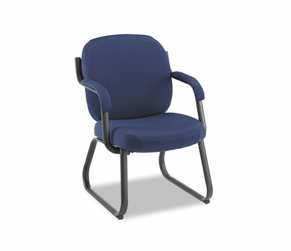 GLB4735BKST12 Guest Arm Chair, Midnight By GLOBAL INDUSTRIES, INC.