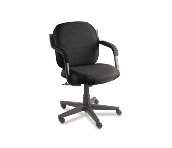 GLB4737BKPB09 Commerce Series Low-Back Swivel/Tilt Chair, Asphalt Black Fabric By GLOBAL INDUSTRIES, INC.