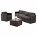 GLB7872QL11 Braden Corner Unit Chair w/60-degree Outside, 24 x 27-1/2 x 30, Charcoal Gray By GLOBAL INDUSTRIES, INC.
