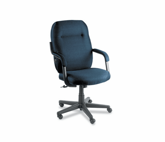 GLB9430BKPB08 Air Support Series Executive High-Back Swivel/Tilt Chair, Ocean Blue Fabric By GLOBAL INDUSTRIES, INC.