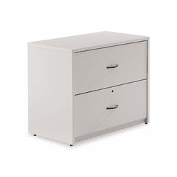 GLBG2036LFGRY Genoa Series Two-Drawer Lateral File, 36w x 20d x 29h, Gray By GLOBAL INDUSTRIES, INC.