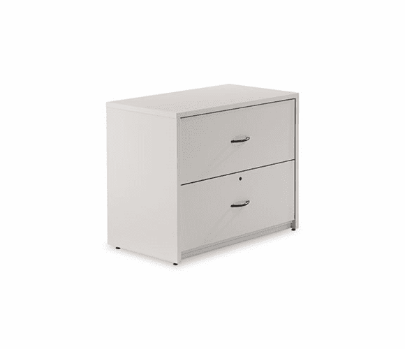 GLBG2036LFGRY Genoa Series Two-Drawer Lateral File, 36w x 20d x 29h, Gray By GLOBAL INDUSTRIES, INC.