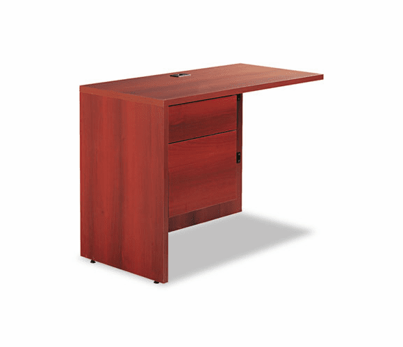 GLBG2040FLAWC Genoa Series "L" Workstation Return, Left, 40w x 20d x 29h, Avant Cherry By GLOBAL INDUSTRIES, INC.