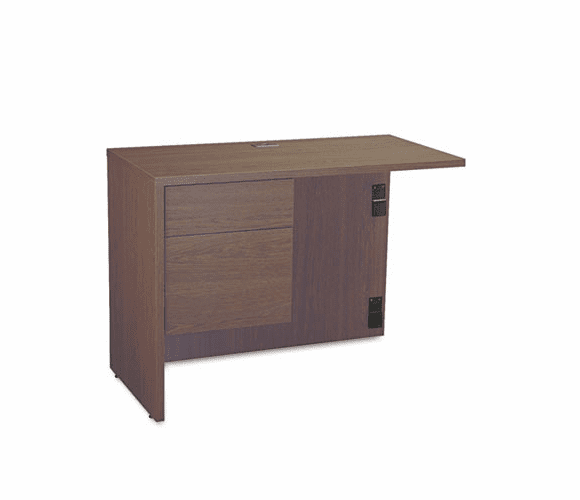GLBG2040FLMAF Genoa Series "L" Workstation Return, Left, 40w x 20d x 29h, Mahogany By GLOBAL INDUSTRIES, INC.