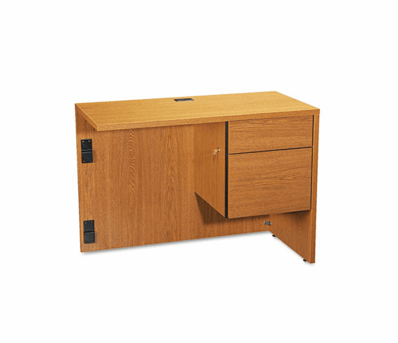 GLBG2040FRHVO Genoa Series "L" Workstation Return, Right, 40w x 20d x 29h, Oak By GLOBAL INDUSTRIES, INC.