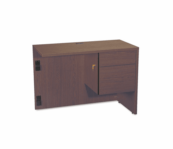 GLBG2040FRMAF Genoa Series "L" Workstation Return, Right, 40w x 20d x 29h, Mahogany By GLOBAL INDUSTRIES, INC.