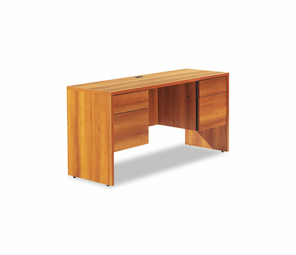 GLBG2060CKAWH Genoa Series Kneespace Credenza, 60w x 20d x 29h, Avant Honey By GLOBAL INDUSTRIES, INC.