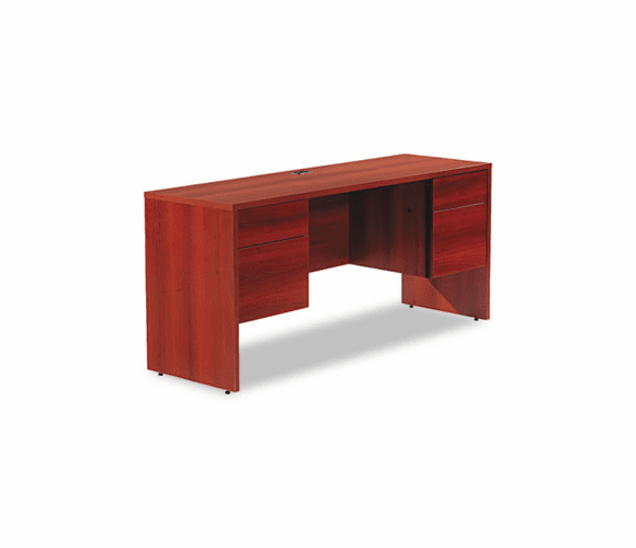 GLBG2066CKAWC Genoa Series Kneespace Credenza, 66w x 20d x 29h, Avant Cherry By GLOBAL INDUSTRIES, INC.