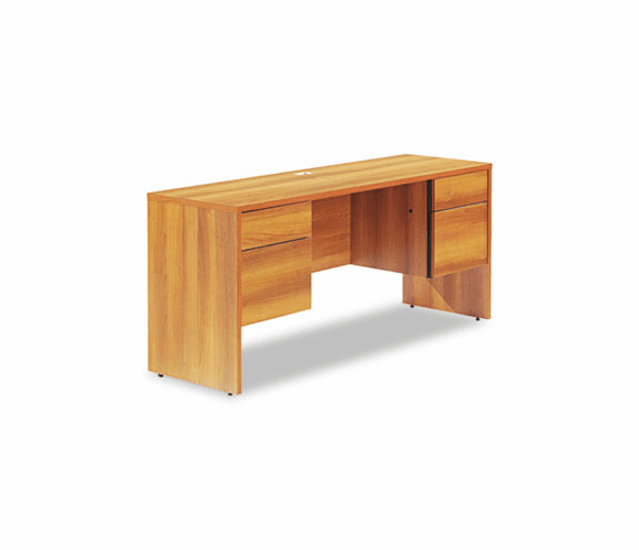 GLBG2066CKAWH Genoa Series Kneespace Credenza, 66w x 20d x 29h, Avant Honey By GLOBAL INDUSTRIES, INC.