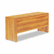 GLBG2066CKAWH Genoa Series Kneespace Credenza, 66w x 20d x 29h, Avant Honey By GLOBAL INDUSTRIES, INC.