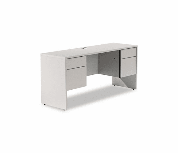 GLBG2066CKGRY Genoa Series Kneespace Credenza, 66w x 20d x 29h, Gray By GLOBAL INDUSTRIES, INC.