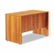 GLBG2445SPRAWH Genoa Series Single Right Pedestal Desk, 45w x 24d x 29h, Avant Honey By GLOBAL INDUSTRIES, INC.