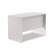 GLBG2445SPRGRY Genoa Series Single Right Pedestal Desk, 45w x 24d x 29h, Gray By GLOBAL INDUSTRIES, INC.
