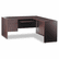 GLBG3060SPLDES Genoa Series Left Pedestal Workstation Desk, 60w x 30d x 29h, Dark Espresso By GLOBAL INDUSTRIES, INC.