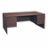 GLBG3672DPMAF Genoa Series Double Pedestal Desk, 72w x 36d x 29h, Mahogany By GLOBAL INDUSTRIES, INC.