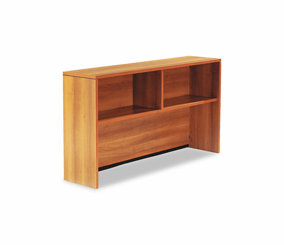 GLBG66HOCBAWH Genoa Series Open Hutch For Credenza, 66w x 15d x 36h, Avant Honey By GLOBAL INDUSTRIES, INC.