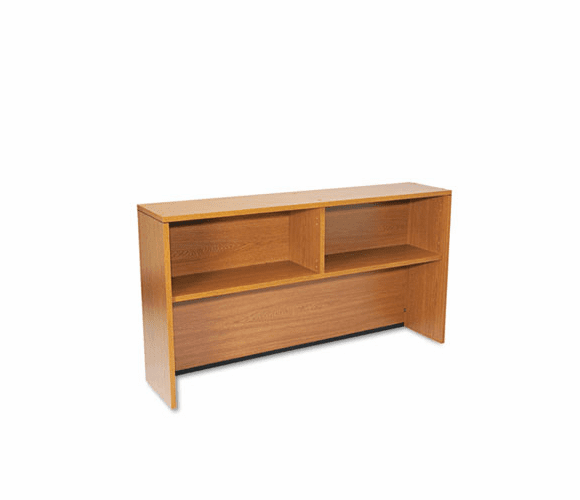 GLBG66HOCBHVO Genoa Series Open Hutch For Credenza, 66w x 15d x 36h, Oak By GLOBAL INDUSTRIES, INC.