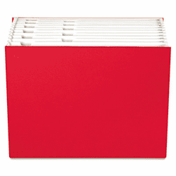 GLW20528 Case File, 12 Pocket,  3/4" exp., Letter, Red, 1/ea By CARDINAL BRANDS INC.
