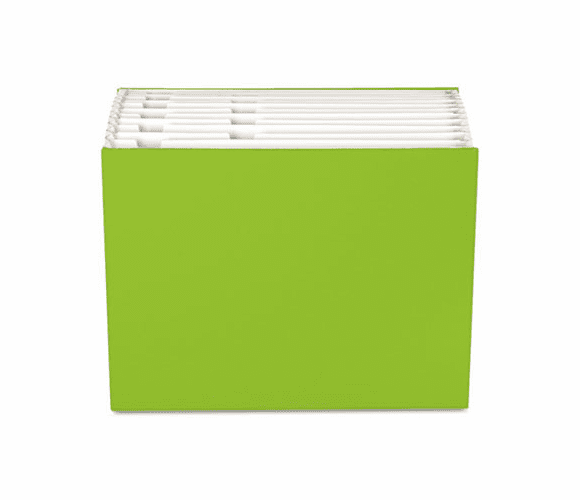 GLW20529 Case File, 12 Pocket, 3/4" exp., Letter, Green, 1/ea By CARDINAL BRANDS INC.