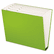 GLW20529 Case File, 12 Pocket, 3/4" exp., Letter, Green, 1/ea By CARDINAL BRANDS INC.