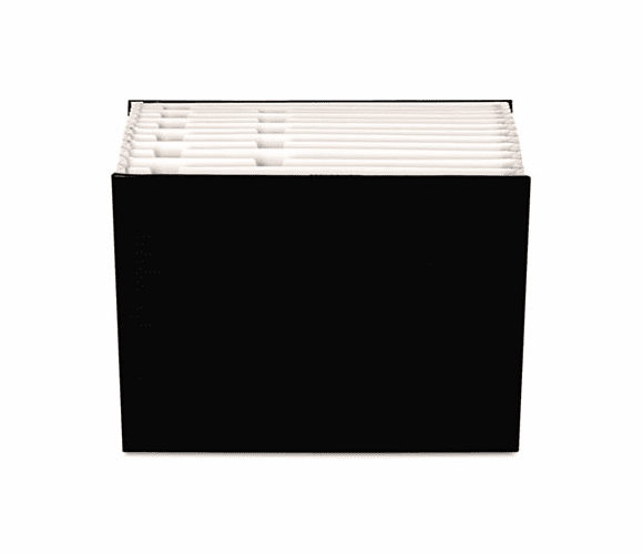 GLW20530 Case File, 12 Pocket,  3/4" exp., Letter, Black, 1/ea By CARDINAL BRANDS INC.