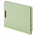 GLW23214 Pressboard End Tab Classification Folders, Four Sections, Letter, Green, 10/Box By CARDINAL BRANDS INC.