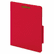 GLW23775RED 40 Pt. Classification Folders, 2" Fasteners, 2/5 Tab, Letter, Red, 10/BX By CARDINAL BRANDS INC.