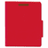 GLW23775RED 40 Pt. Classification Folders, 2" Fasteners, 2/5 Tab, Letter, Red, 10/BX By CARDINAL BRANDS INC.
