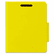 GLW23775YEL 40 Pt. Classification Folders, 2" Fasteners, 2/5 Tab, Letter, Yellow, 10/BX By CARDINAL BRANDS INC.