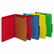 GLW24075 Pressboard Classification Folders, Six Fasteners, 2/5 Cut, Letter, Red, 10/Box By CARDINAL BRANDS INC.