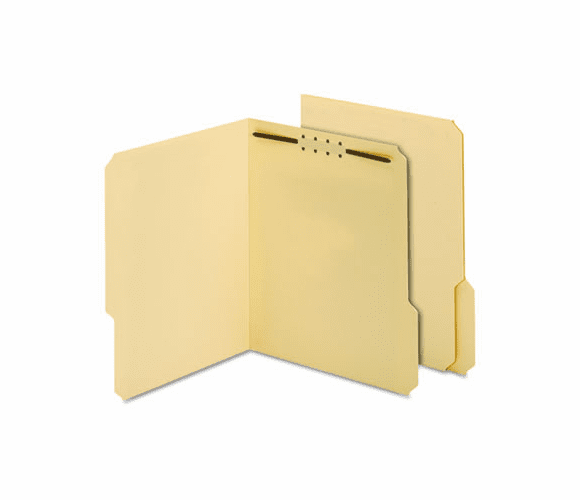 GLW24534AM Antimicrobial Fastener Folder, 3/4" Exp, 1 Fastener, Letter, 50/BX By CARDINAL BRANDS INC.