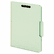 GLW24944 Folders, Three Inch Expansion, Two Fasteners, 1/3 Cut, Letter, Green, 25/Box By CARDINAL BRANDS INC.